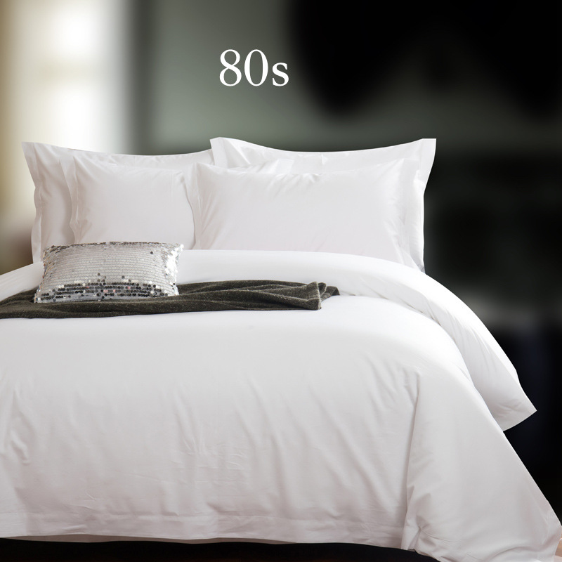 Hotel Linen Set, Hotel B&B Four-Piece Set, Durable Pure Cotton Bed Linens - Hotel supplies - 5
